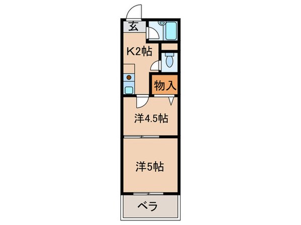 プルミエ－ル四条の物件間取画像